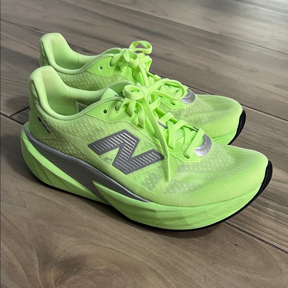 New Balance Neon Green Athletic Running Shoes